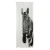 Sealskin Douchegordijn Zebra 180x200cm Zwart/wit -Badkamerartikelen Winkel 123 6137