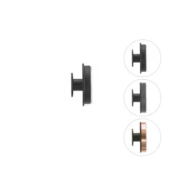 Tiger Haak Urban Klein Zwart -Badkamerartikelen Winkel 123 6228