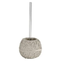 Wenko Woolball Toiletborstelgarnituur Taupe