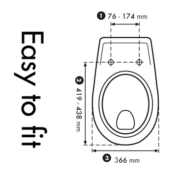 Cedo Tropical Wc Bril Softclose Duroplast 5 Cedo Tropical Wc Bril Softclose Duroplast - Afbeelding 3