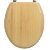 Handson WC Bril Anneli Bamboo Hout 1 Handson WC Bril Anneli Bamboo Hout -Badkamerartikelen Winkel 123 6343