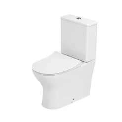 Atlantic Newport Toilet Duoblok Zonder Spoelrand PK/muuraansluiting