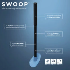 Tiger Toiletborstelhouder TESS Vrijstaand Met Swoop Borstel Blauw/zwart 21 Tiger Toiletborstelhouder TESS Vrijstaand Met Swoop Borstel Blauw/zwart -Badkamerartikelen Winkel 123 6439