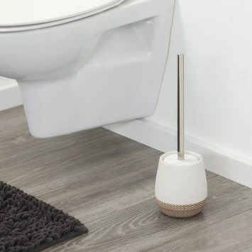 Sealskin Toiletborstel Met Houder Braid Wit 6 Sealskin Toiletborstel Met Houder Braid Wit - Afbeelding 4