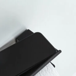 Tiger Colar Toiletrolhouder Met Planchet Zwart 19 Tiger Colar Toiletrolhouder Met Planchet Zwart -Badkamerartikelen Winkel 123 6456