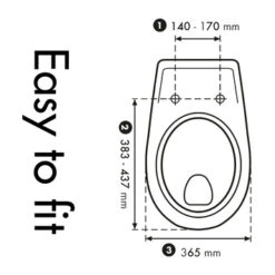Cedo Vero Beach Wc Bril Pergamon Softclose D-vorm Duroplast 10 Cedo Vero Beach Wc Bril Pergamon Softclose D-vorm Duroplast -Badkamerartikelen Winkel 123 6519