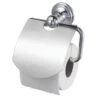 Haceka Toiletrolhouder Allure Met Klep Chroom -Badkamerartikelen Winkel 123 6522