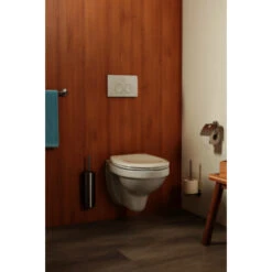 Haceka Toiletrolhouder Kosmos Tec Met Klep Chroom -Badkamerartikelen Winkel 123 6575