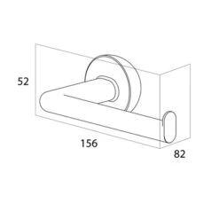 Tiger Toiletrolhouder Cooper Zonder Klep 11 Tiger Toiletrolhouder Cooper Zonder Klep -Badkamerartikelen Winkel 123 6581