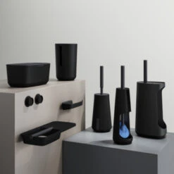 Tiger Toiletrolhouder TESS Zwart -Badkamerartikelen Winkel 123 6603