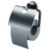 Haceka Toiletrolhouder Kosmos Tec Met Klep RVS -Badkamerartikelen Winkel 123 6635