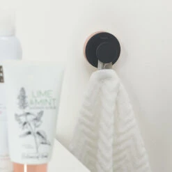 Tiger Haak Urban Groot Zwart -Badkamerartikelen Winkel 123 6687