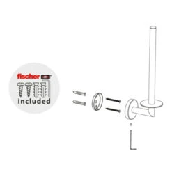 Marho Reserverolhouder Luxor Geborsteld Rvs 13 Marho Reserverolhouder Luxor Geborsteld Rvs -Badkamerartikelen Winkel 123 6720