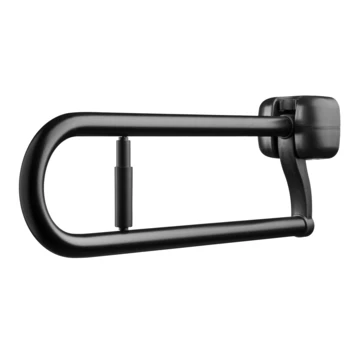 Secucare Wc-rolhouder Tbv Wc-beugel Premium Opklapbaar Zwart 4 Secucare Wc-rolhouder Tbv Wc-beugel Premium Opklapbaar Zwart - Afbeelding 2