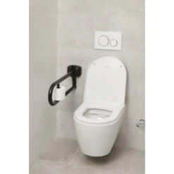 Secucare Wc-rolhouder Tbv Wc-beugel Premium Opklapbaar Zwart 7 Secucare Wc-rolhouder Tbv Wc-beugel Premium Opklapbaar Zwart -Badkamerartikelen Winkel 123 6738