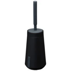 Tiger Toiletborstelhouder TESS Met Swoop Borstel Flexibel Zwart/antraciet -Badkamerartikelen Winkel 123 6746