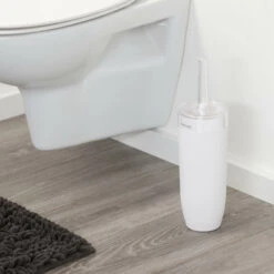 Sealskin Toiletborstel Met Houder Bloom Wit -Badkamerartikelen Winkel 123 6758