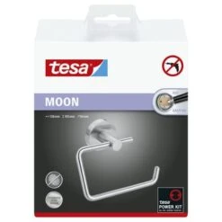 Tesa Toiletrolhouder Moon 9 Tesa Toiletrolhouder Moon -Badkamerartikelen Winkel 123 6770