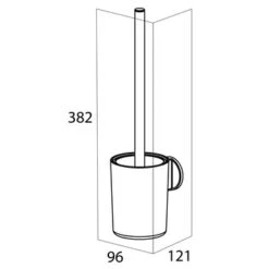 Tiger Tune Wc-borstelhouder Hangend Zwart 25 Tiger Tune Wc-borstelhouder Hangend Zwart -Badkamerartikelen Winkel 123 6850