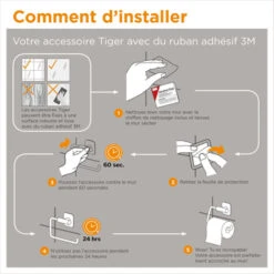 Tiger Toiletborstelhouder Colar Hangend RVS 18 Tiger Toiletborstelhouder Colar Hangend RVS -Badkamerartikelen Winkel 123 6868