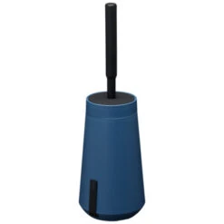 Tiger Toiletborstelhouder TESS Met Swoop Borstel Flexibel Blauw/zwart -Badkamerartikelen Winkel 123 6897