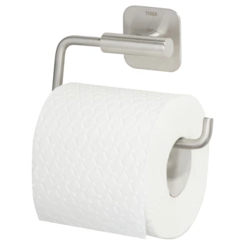 Tiger Toiletrolhouder Colar RVS 3 Tiger Toiletrolhouder Colar RVS