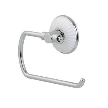 Tiger WC-rolhouder Ivy Chroom/wit 4 Tiger WC-rolhouder Ivy Chroom/wit - Afbeelding 2