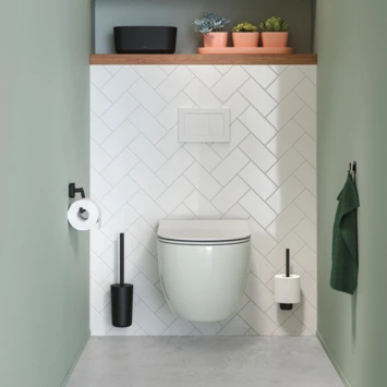 Tiger Carv Toiletborstel Met Houder Zwart 6 Tiger Carv Toiletborstel Met Houder Zwart - Afbeelding 4