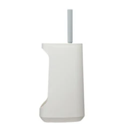 Tiger Toiletborstelhouder TESS Met Opbergfunctie Vrijstaand En Swoop Borstel Flexibel Wit/lichtgrijs -Badkamerartikelen Winkel 123 7077