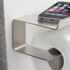 Tiger Toiletrolhouder Colar Met Plateau RVS 18 Tiger Toiletrolhouder Colar Met Plateau RVS -Badkamerartikelen Winkel 123 7103