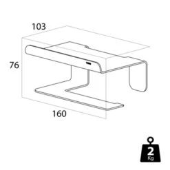 Tiger Toiletrolhouder Colar Met Plateau RVS 23 Tiger Toiletrolhouder Colar Met Plateau RVS -Badkamerartikelen Winkel 123 7108
