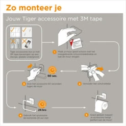 Tiger Tune Toiletrolhouder Met Klep Geborsteld RVS/mat Zwart 20 Tiger Tune Toiletrolhouder Met Klep Geborsteld RVS/mat Zwart -Badkamerartikelen Winkel 123 7204