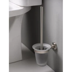 Haceka Toiletborstelhouder Kosmos Tec Hangend RVS Met Matglazen Pot 7 Haceka Toiletborstelhouder Kosmos Tec Hangend RVS Met Matglazen Pot -Badkamerartikelen Winkel 123 7248