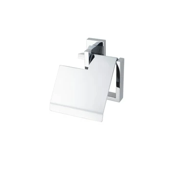 Haceka Toiletrolhouder Edge Met Klep Chroom 4 Haceka Toiletrolhouder Edge Met Klep Chroom - Afbeelding 2