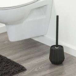 Sealskin Toiletborstel Met Houder Arte Zwart -Badkamerartikelen Winkel 123 7293