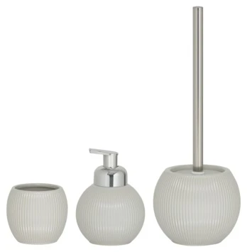 Sealskin Toiletborstel Met Houder Convex Lichtgrijs 4 Sealskin Toiletborstel Met Houder Convex Lichtgrijs - Afbeelding 2