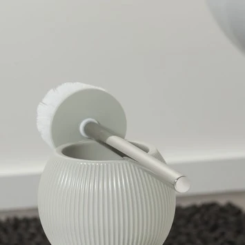 Sealskin Toiletborstel Met Houder Convex Lichtgrijs 5 Sealskin Toiletborstel Met Houder Convex Lichtgrijs - Afbeelding 3