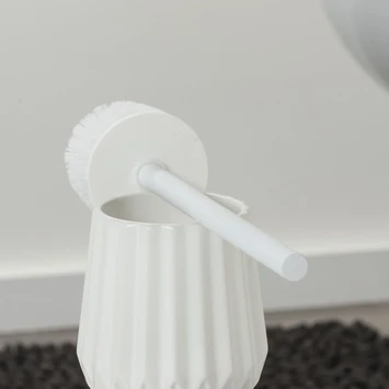 Sealskin Toiletborstel Met Houder Arte Wit 5 Sealskin Toiletborstel Met Houder Arte Wit - Afbeelding 3