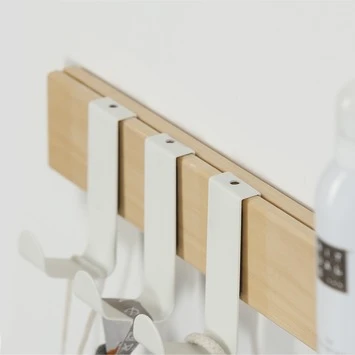 Sealskin Kapstok Met Spiegel Brix Wit 5 Sealskin Kapstok Met Spiegel Brix Wit - Afbeelding 3