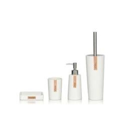 Sealskin Pierra Toiletborstelhouder Wit -Badkamerartikelen Winkel 123 7431