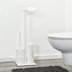 Sealskin Toiletrek Square Metaal Wit -Badkamerartikelen Winkel 123 7436