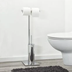 Sealskin Toiletrek Tube Metaal Chroom -Badkamerartikelen Winkel 123 7448