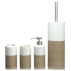 Sealskin Toiletborstelhouder Doppio Ecru 13 Sealskin Toiletborstelhouder Doppio Ecru -Badkamerartikelen Winkel 123 7487