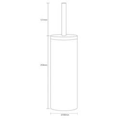 Sealskin Toiletborstelgarnituur Grace Zand 20 Sealskin Toiletborstelgarnituur Grace Zand -Badkamerartikelen Winkel 123 7507