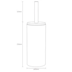 SEALSKIN Seaslkin Toiletborstelhouder Blend Terrazzo Staand -Badkamerartikelen Winkel 123 7522