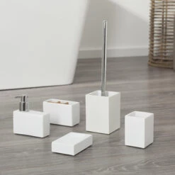 SEALSKIN Tiger Toiletborstelhouder Cura Wit -Badkamerartikelen Winkel 123 7540