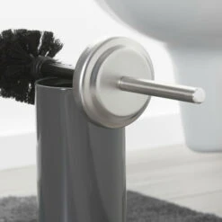 Sealskin Acero Toiletborstelgarnituur Grijs -Badkamerartikelen Winkel 123 7550