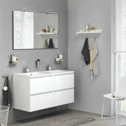 Tiger Karlo Badkamermeubel 120 Cm Hoogglans Wit Met Wastafel Hoogglans Wit 16 Tiger Karlo Badkamermeubel 120 Cm Hoogglans Wit Met Wastafel Hoogglans Wit -Badkamerartikelen Winkel 123 763