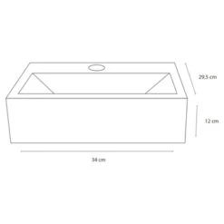 Differnz Dif Fonteinset Argus Wit -Badkamerartikelen Winkel 123 7678
