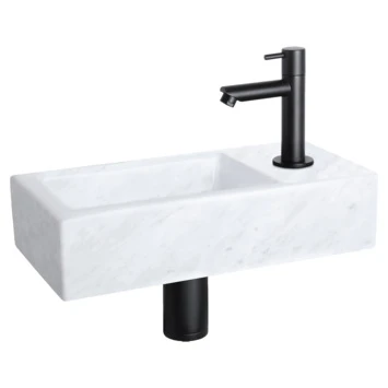 Differnz Helios Fontein 37.5x18.5x9.5 Cm Marmer 5 Differnz Helios Fontein 37.5x18.5x9.5 Cm Marmer - Afbeelding 3